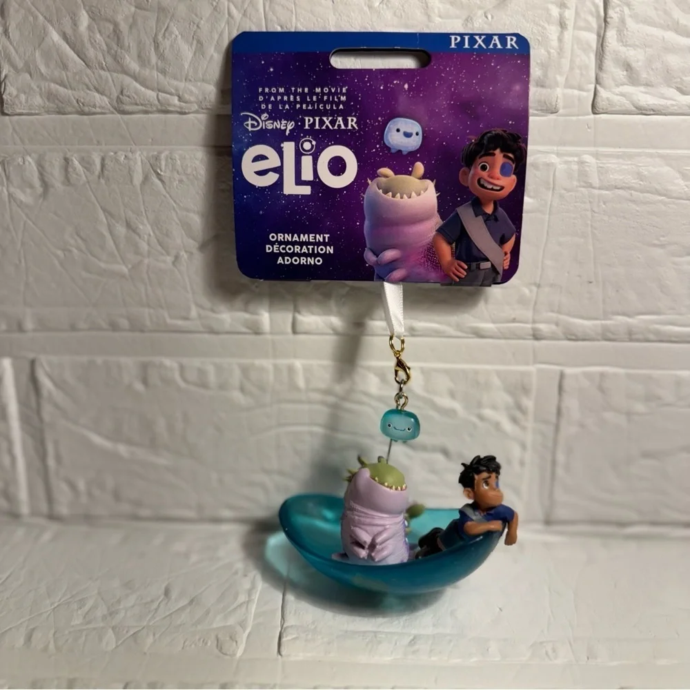 New Disney Pixar Elio Ornament - Blue and Purple